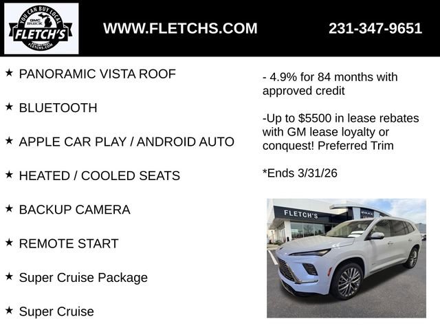 New 2026 Buick Enclave Avenir image 2