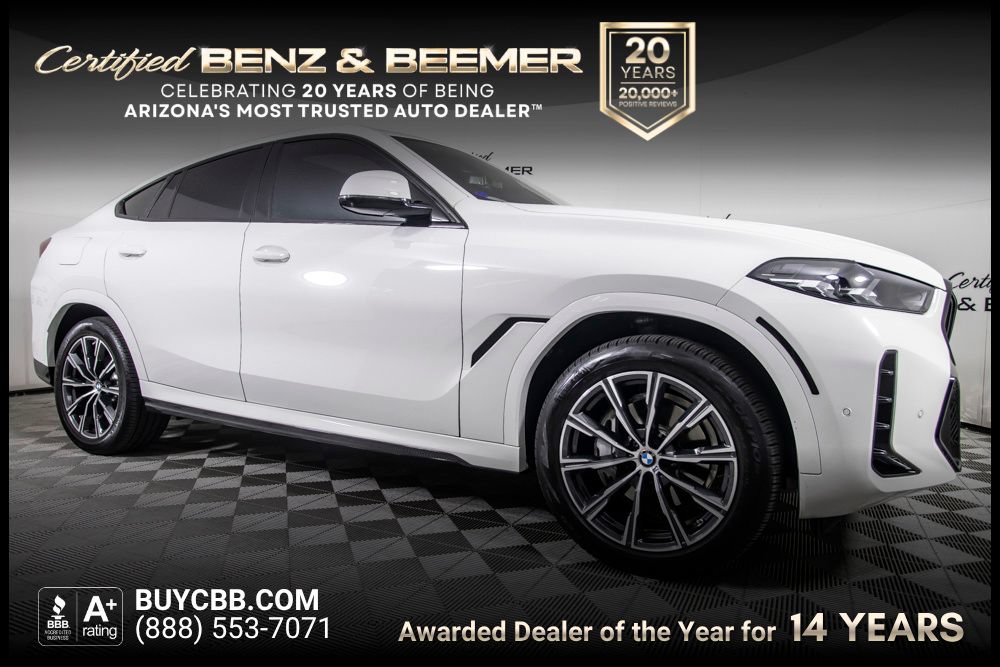 Used 2024 BMW X6 xDrive40i w/ Parking Assistance Package AWD/4WD image 1