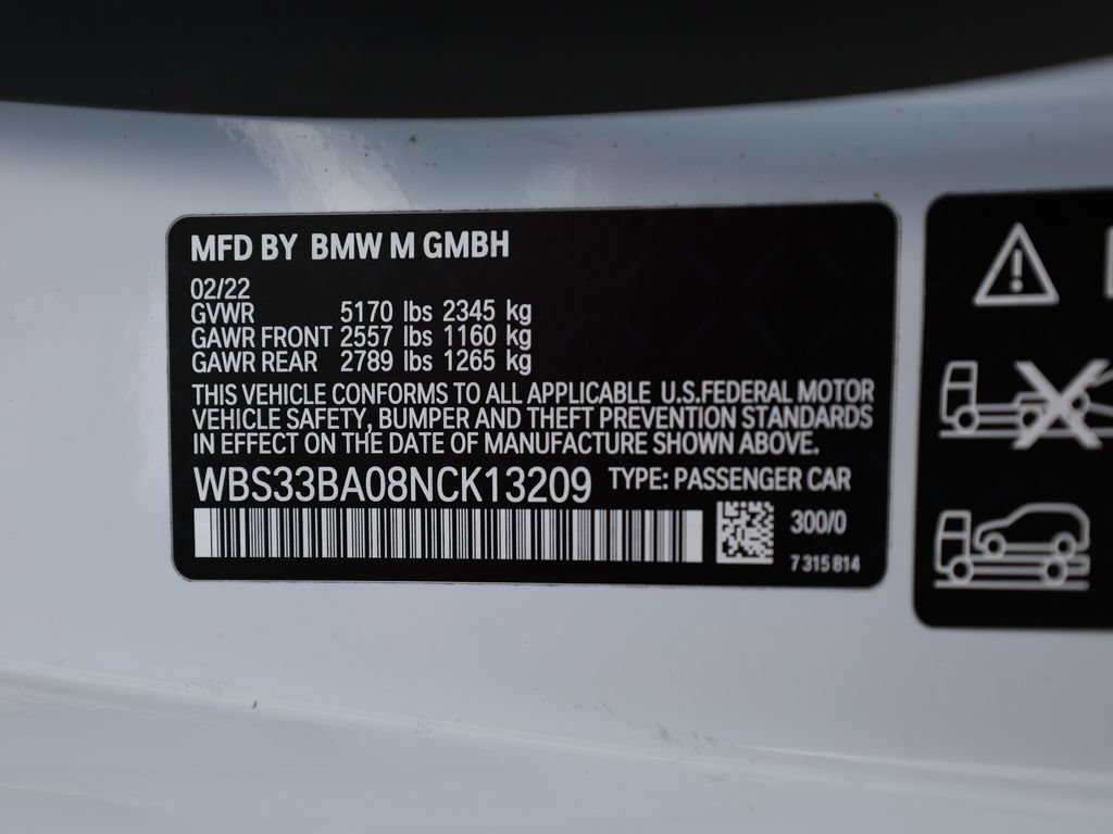 Used 2022 BMW M4 xDrive Competition AWD/4WD image 44