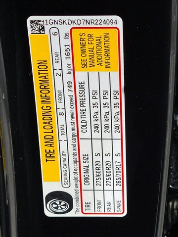 Used 2022 Chevrolet Suburban Z71 AWD/4WD image 24