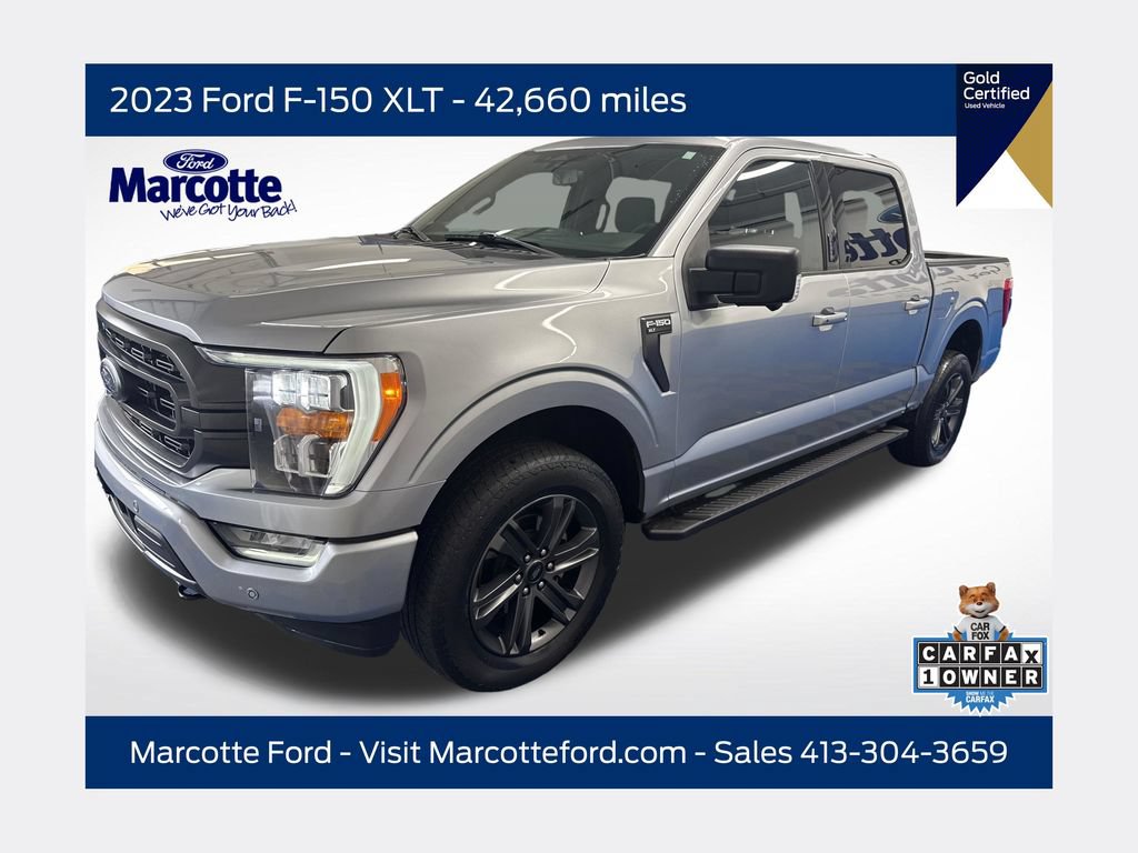 Certified 2023 Ford F150 XLT w/ Equipment Group 302A High