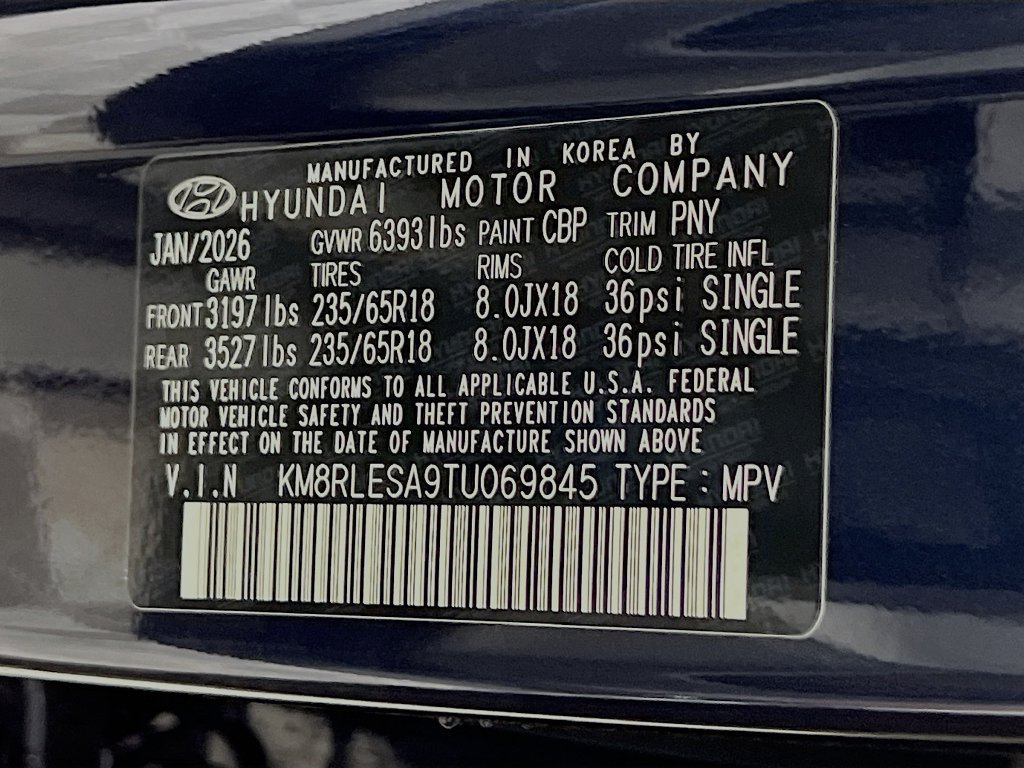 New 2026 Hyundai Palisade SEL AWD/4WD image 25