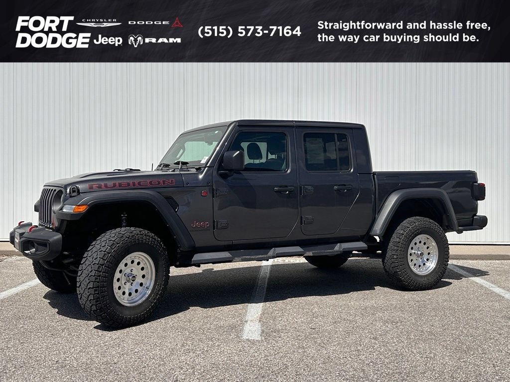 Used 2022 Jeep Gladiator Rubicon w/ LED Lighting Group AWD/4WD image 1