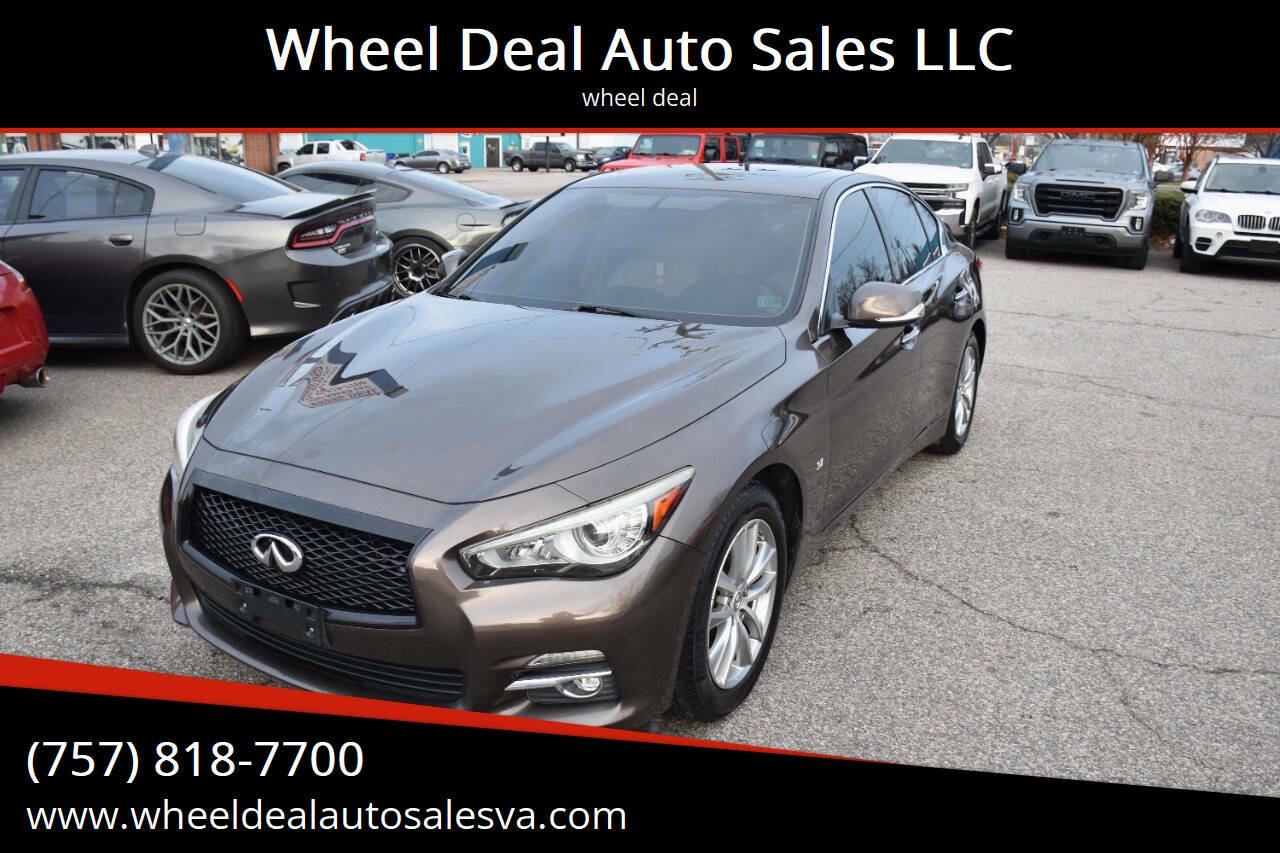 Used 2015 INFINITI Q50 Premium w/ Navigation Package AWD/4WD image 1