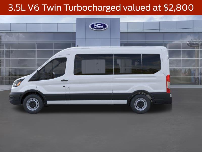 New 2026 Ford Transit 350 148 Medium Roof Wagon RWD image 3