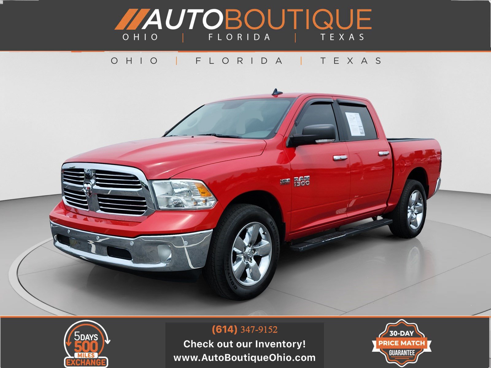Used 2017 RAM 1500 Big Horn