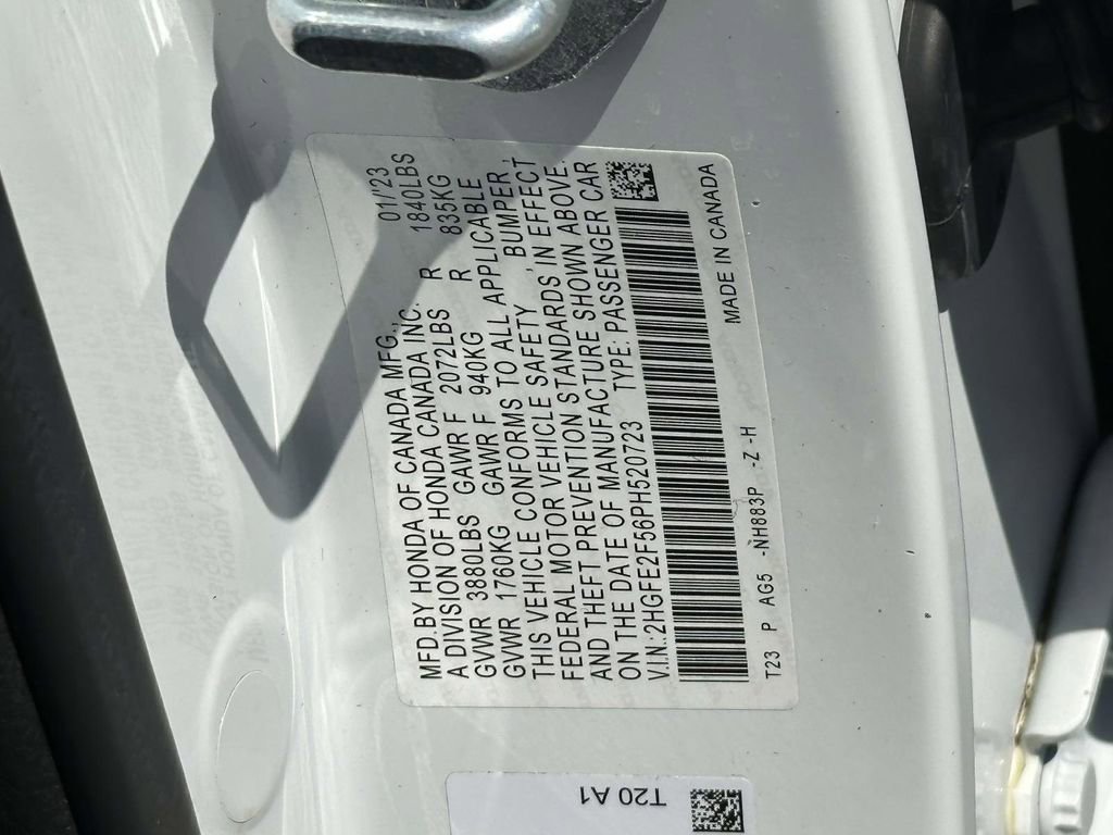 Certified 2023 Honda Civic Sport image 15