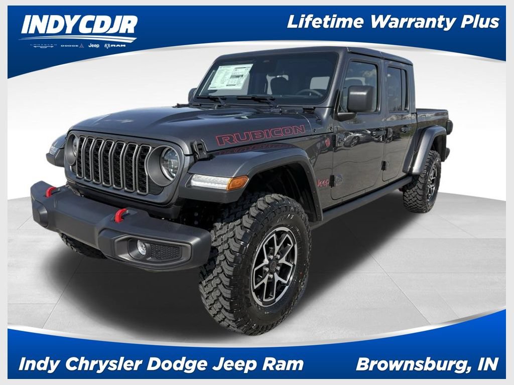 New 2026 Jeep Gladiator Rubicon w/ Steel Power Dome Hood Package