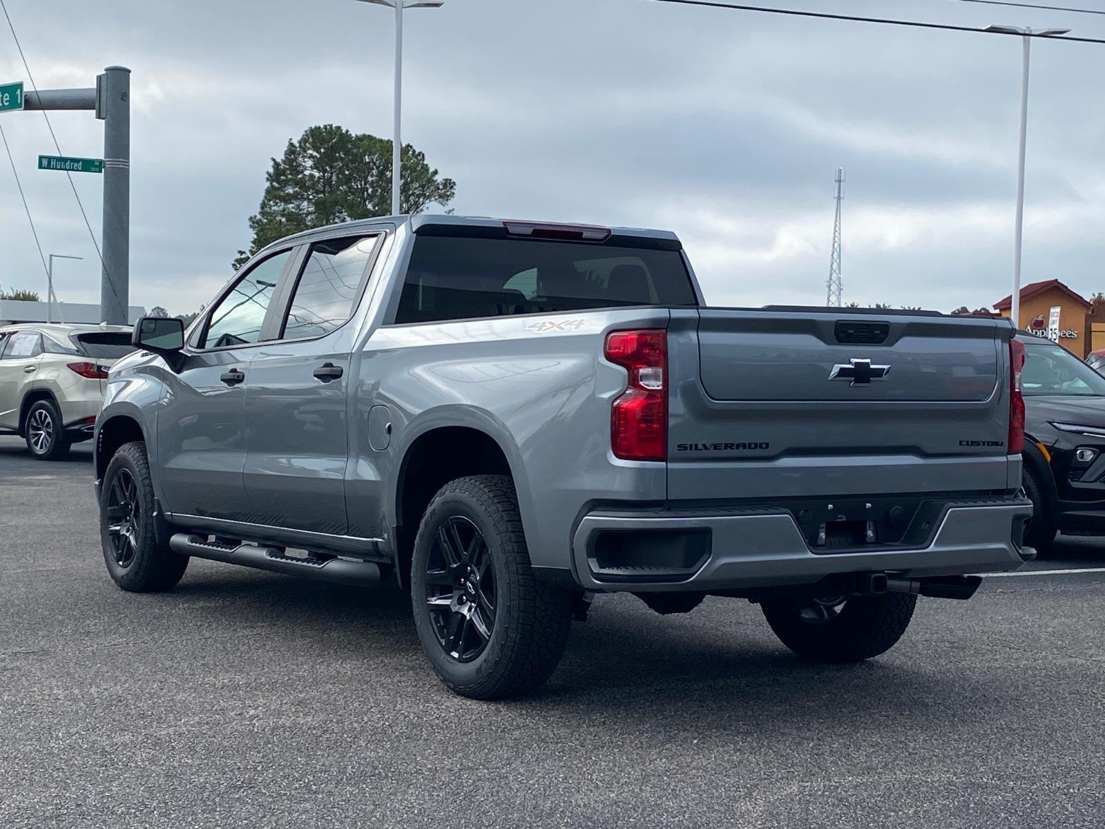 New 2026 Chevrolet Silverado 1500 Custom w/ Turbomax Blackout Package AWD/4WD image 4