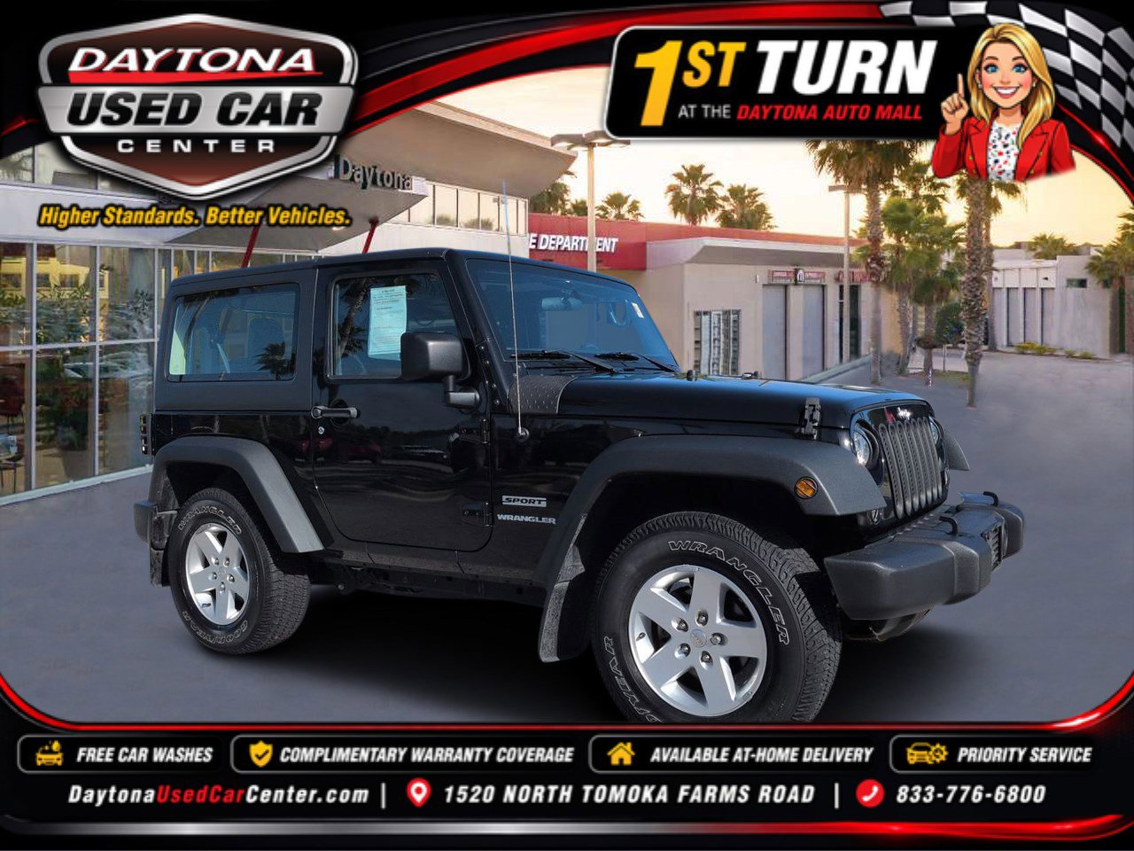 Used 2017 Jeep Wrangler Sport w/ Quick Order Package 23S