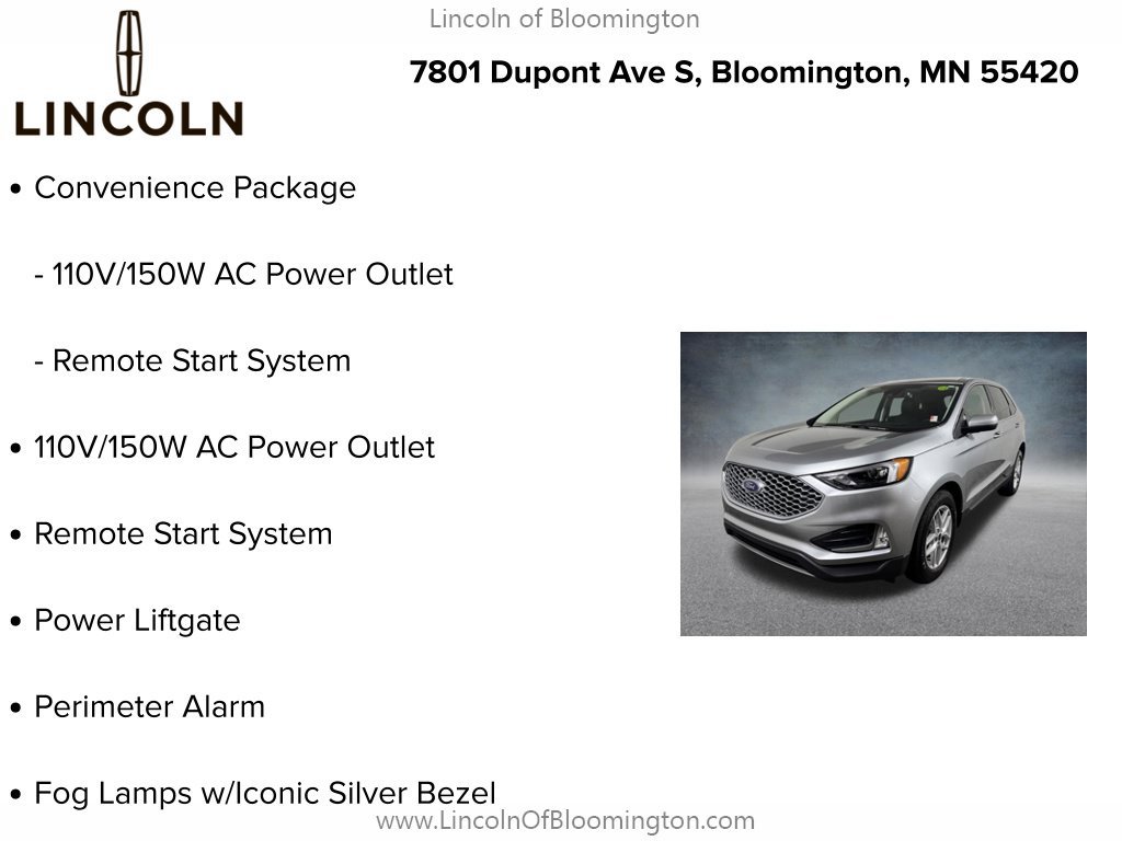 Used 2023 Ford Edge SEL w/ Convenience Package AWD/4WD image 9