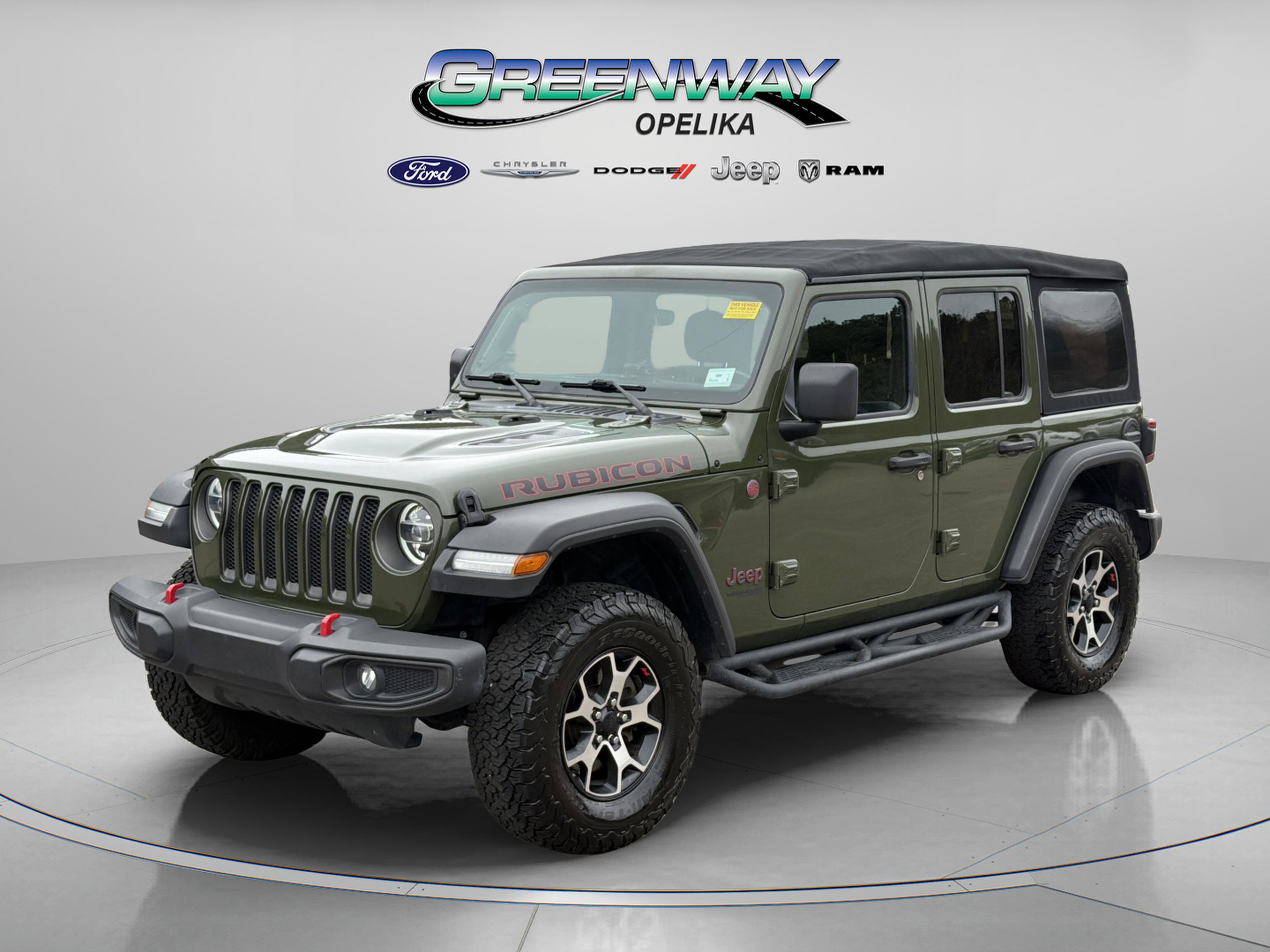 Used 2020 Jeep Wrangler Unlimited Rubicon w/ LED Lighting Group image 3