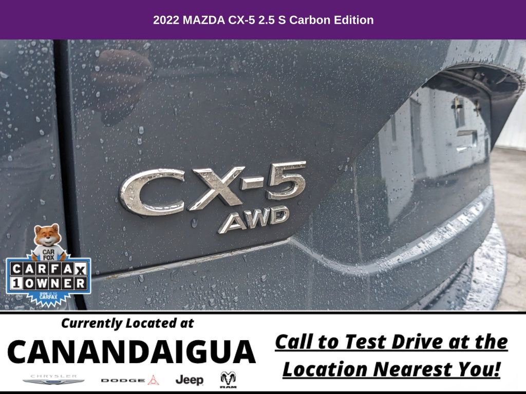Used 2022 MAZDA CX-5 Carbon Edition AWD/4WD image 38