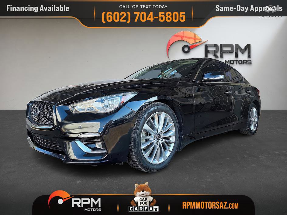 Used 2021 INFINITI Q50 Luxe image 24