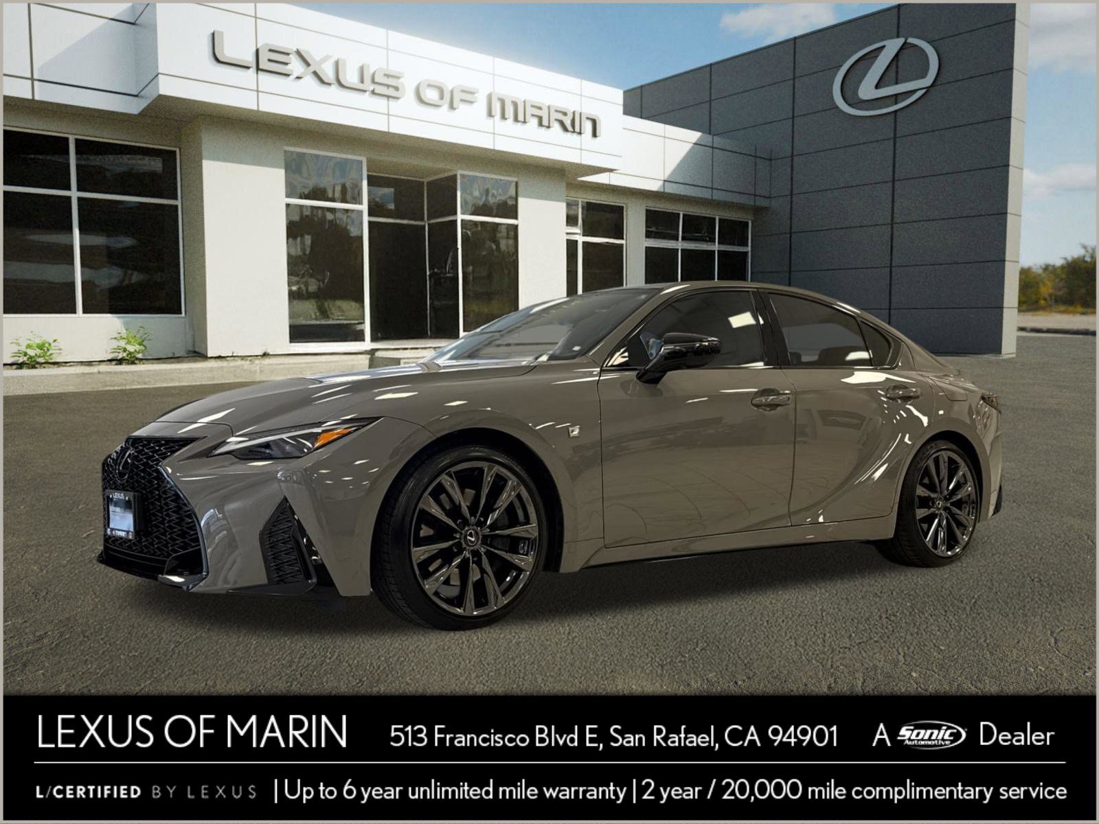 Certified 2025 Lexus IS 350 F Sport w/ Navigation Package