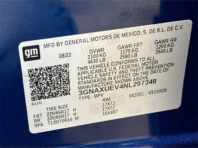 Used 2022 Chevrolet Equinox LT image 30