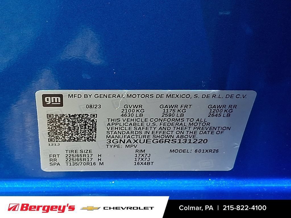 Certified 2024 Chevrolet Equinox LT AWD/4WD image 29