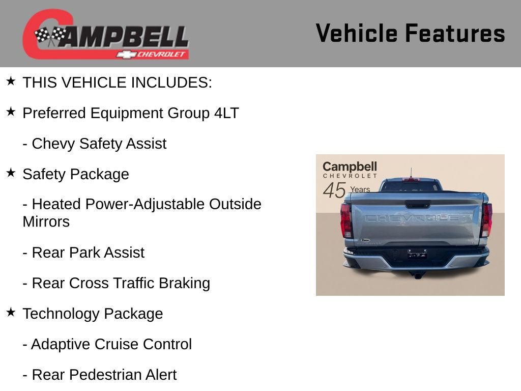 Used 2024 Chevrolet Colorado LT w/ LT Convenience Package II AWD/4WD image 5