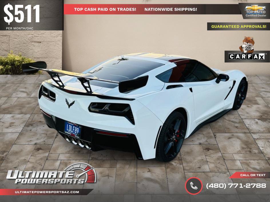 Used 2015 Chevrolet Corvette Stingray Coupe w/ ZF1 Appearance Package RWD image 79