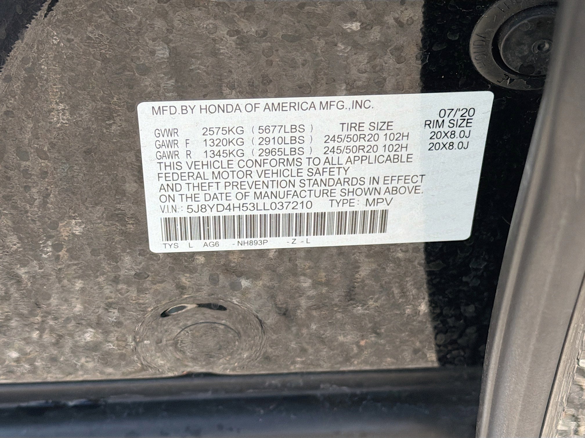 Used 2020 Acura MDX SH-AWD w/ Technology Package image 43