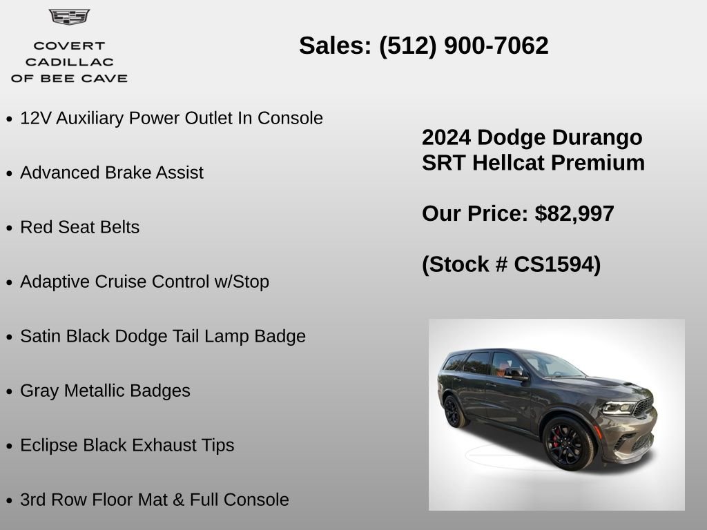 Used 2024 Dodge Durango SRT Hellcat image 30