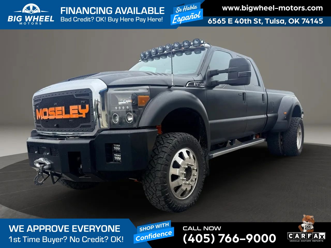 Used 2016 Ford F450 Lariat w/ Lariat Ultimate Package AWD/4WD image 3