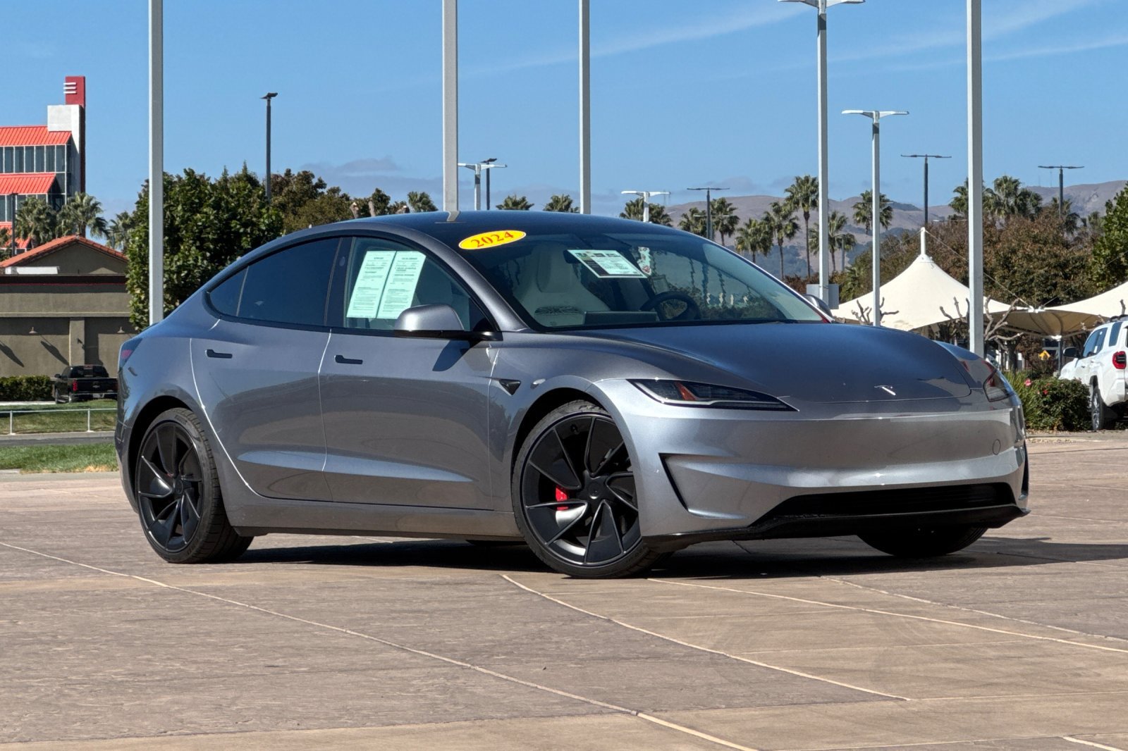Used 2024 Tesla Model 3 Performance AWD/4WD image 2