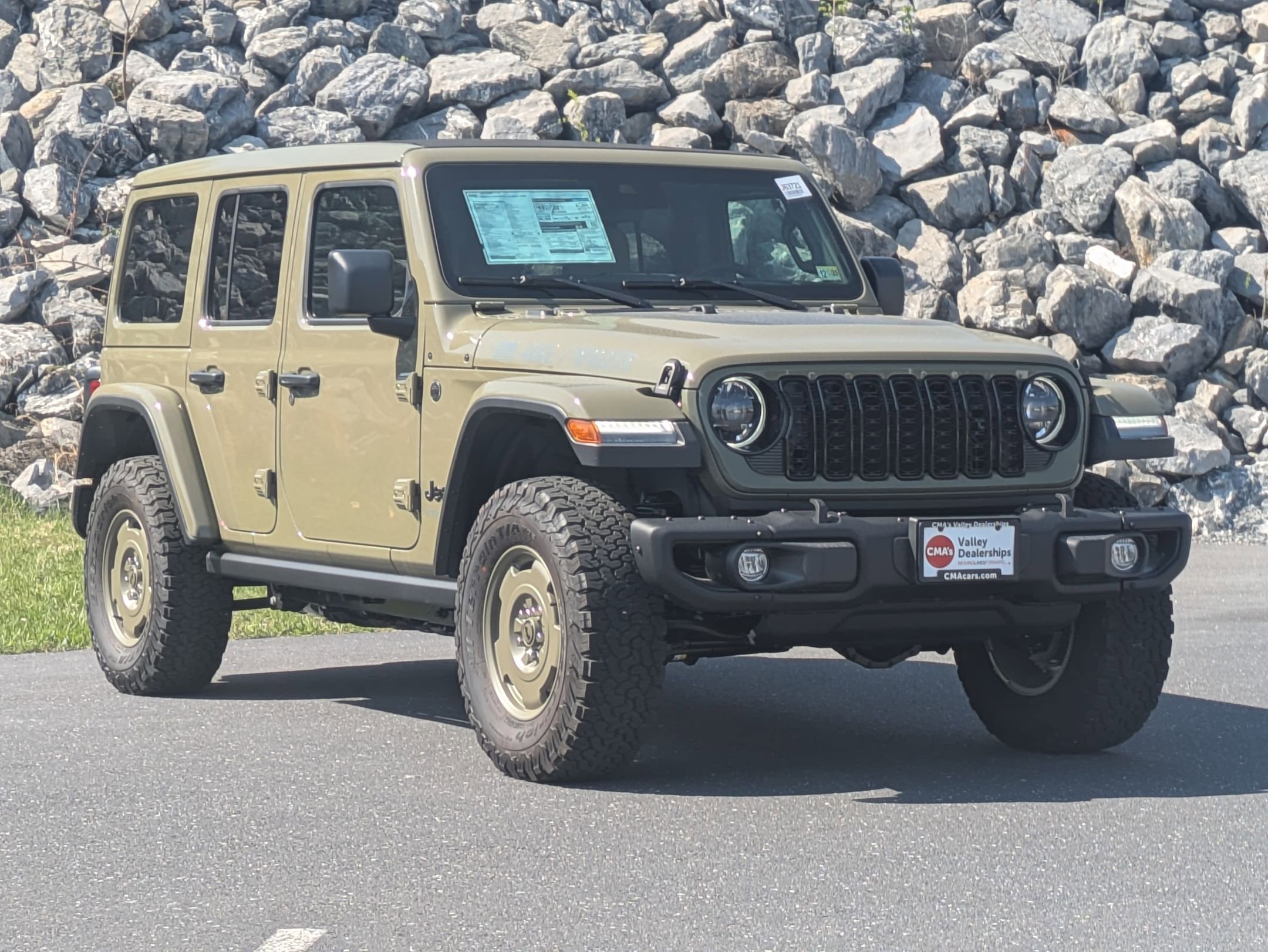 New 2025 Jeep Wrangler Unlimited Sport S 4xe image 3