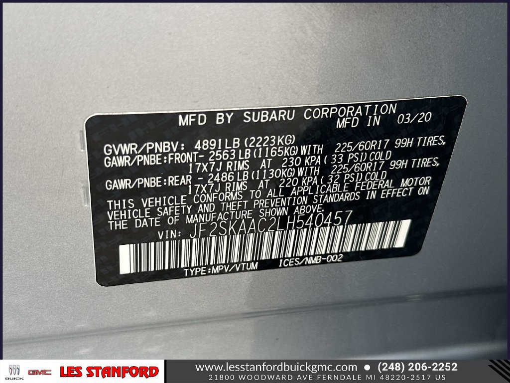 Used 2020 Subaru Forester AWD/4WD image 19