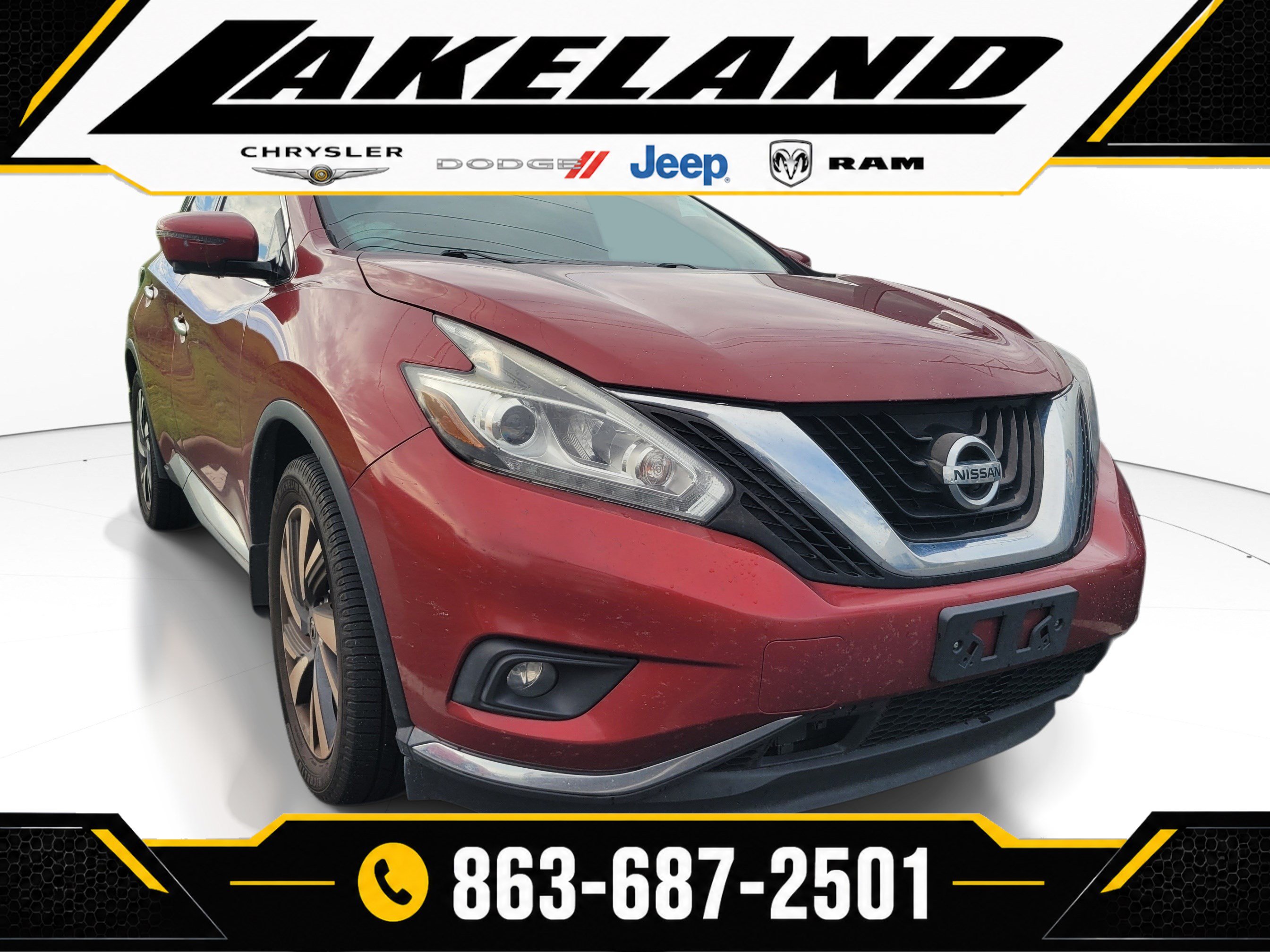Used 2018 Nissan Murano Platinum w/ Cargo Package