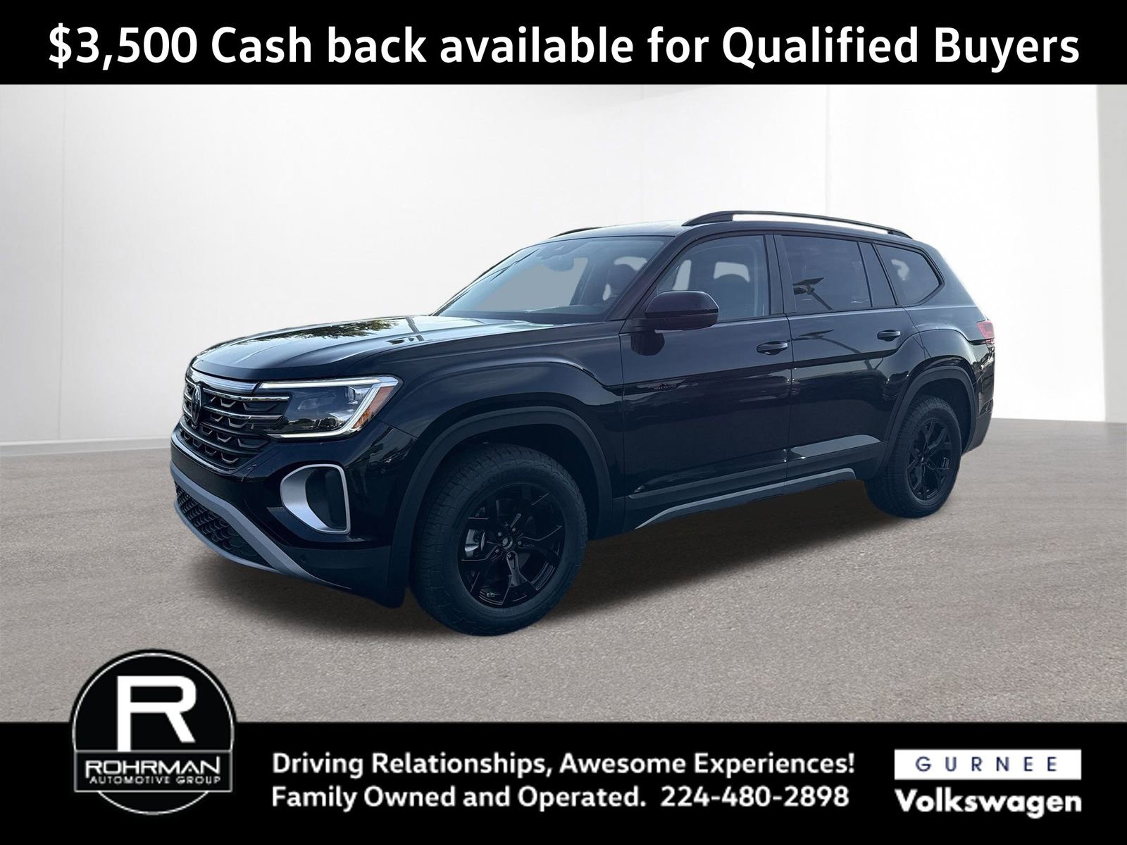 New 2025 Volkswagen Atlas Peak Edition SE