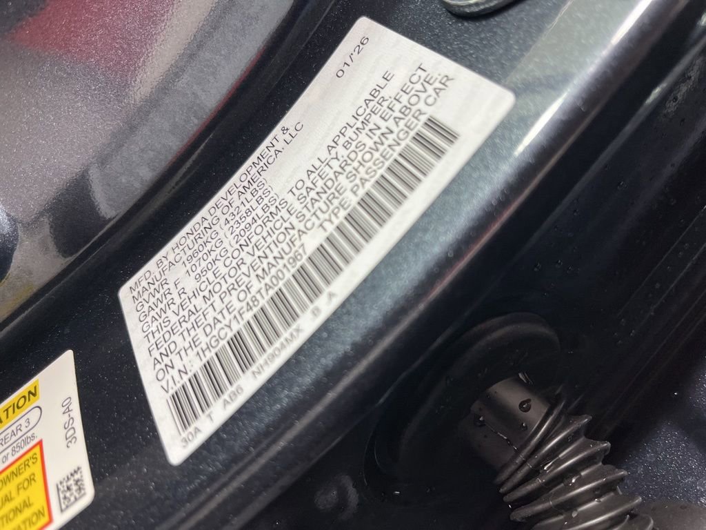 New 2026 Honda Accord SE image 34