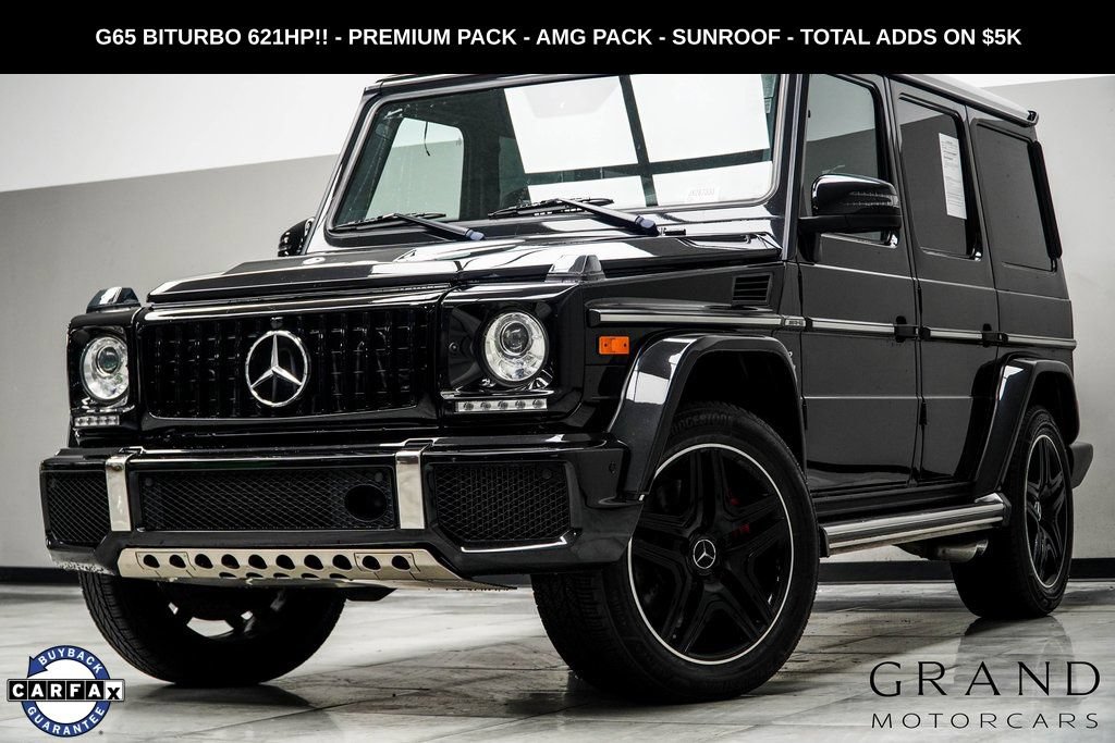 Used 2018 Mercedes-Benz G 65 AMG 4MATIC