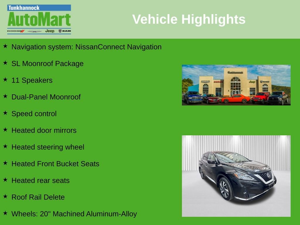 Used 2023 Nissan Murano SL w/ SL Moonroof Package image 6