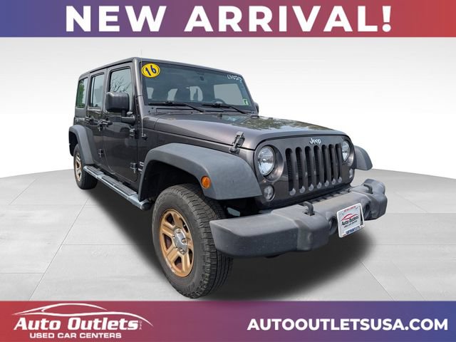 Used 2016 Jeep Wrangler Unlimited Sport w/ Mopar Chrome Edition Group AWD/4WD image 1