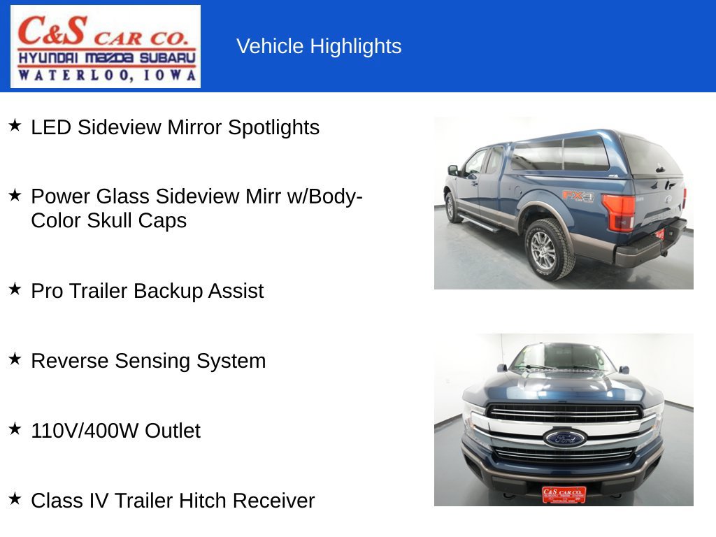 Used 2018 Ford F150 Lariat w/ Equipment Group 501A Mid AWD/4WD image 19