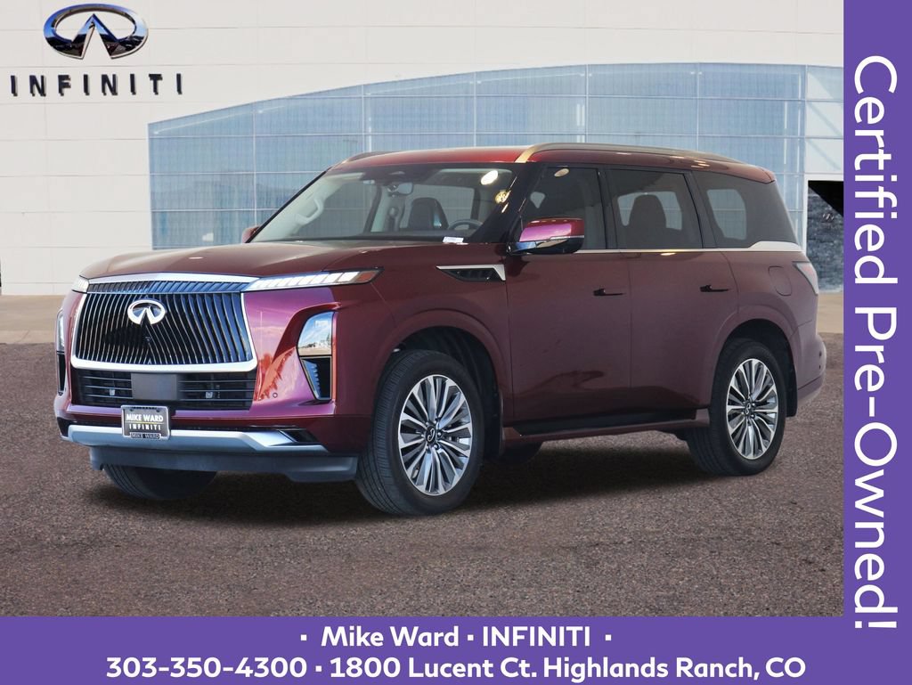 Certified 2025 INFINITI QX80 Sensory w/ Premium Cargo Package AWD/4WD image 1