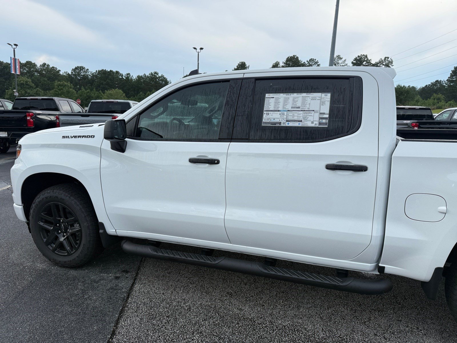 New 2026 Chevrolet Silverado 1500 Custom w/ Turbomax Blackout Package AWD/4WD image 11