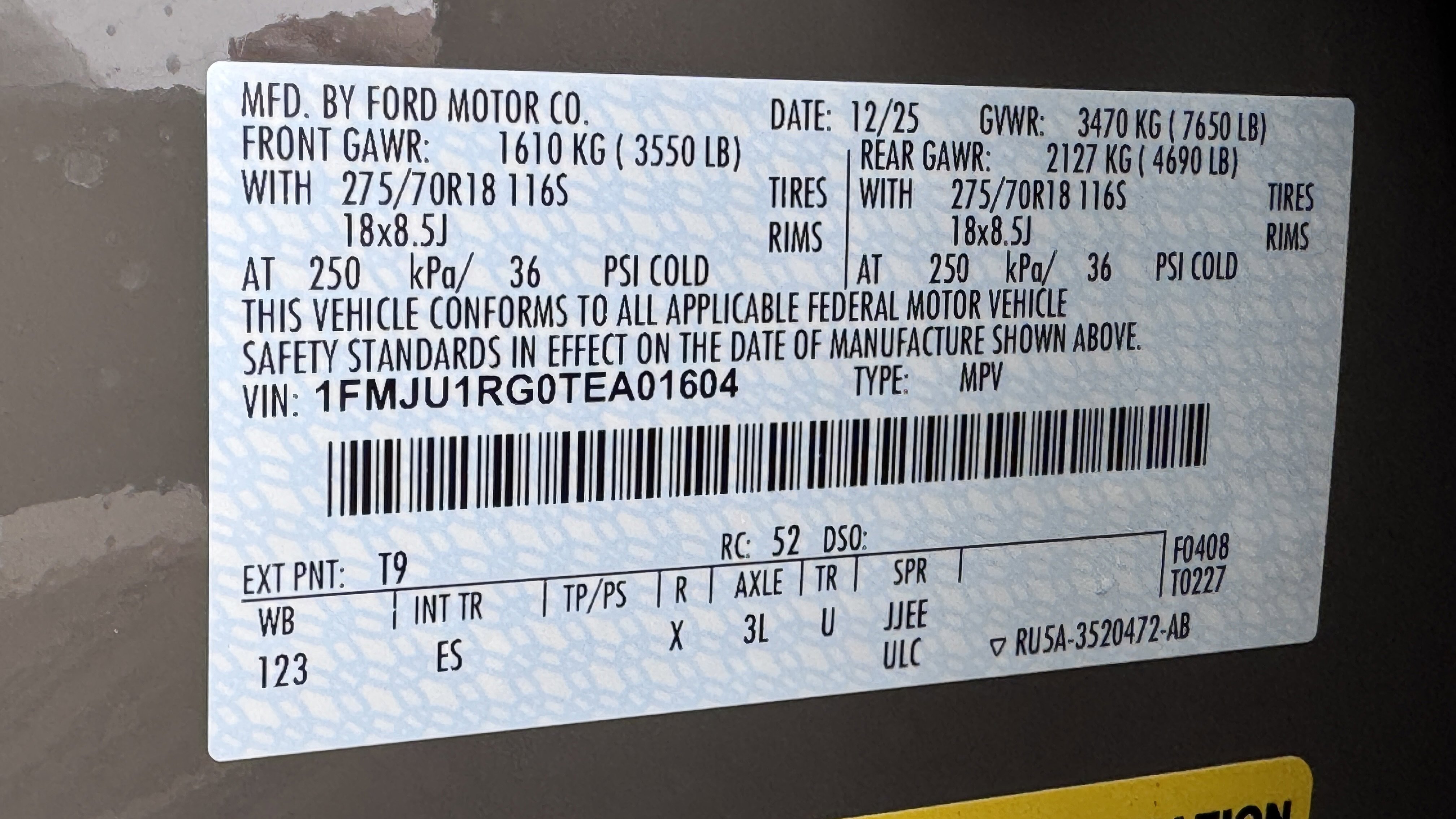 New 2026 Ford Expedition Tremor image 14