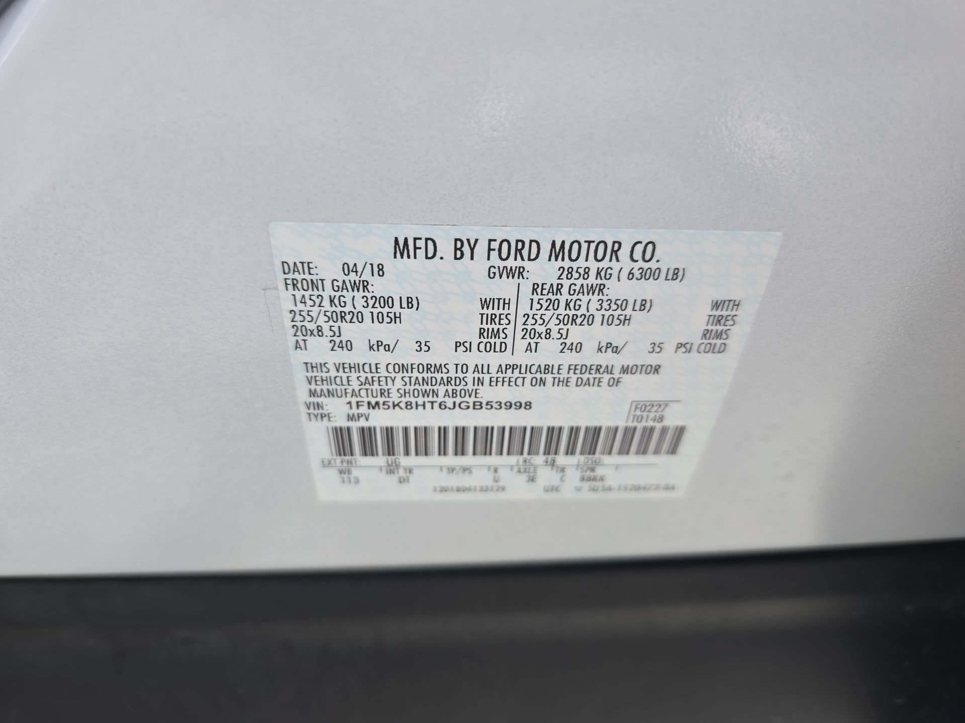 Used 2018 Ford Explorer Platinum AWD/4WD image 34
