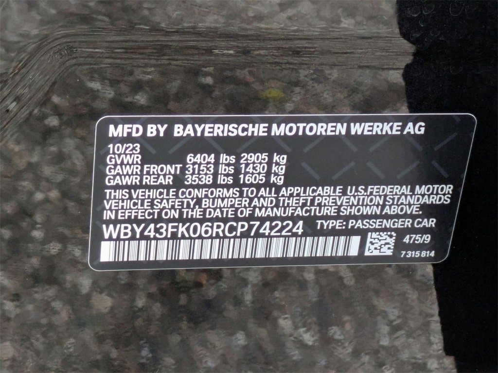 Used 2024 BMW i5 M60 w/ Premium Package image 43