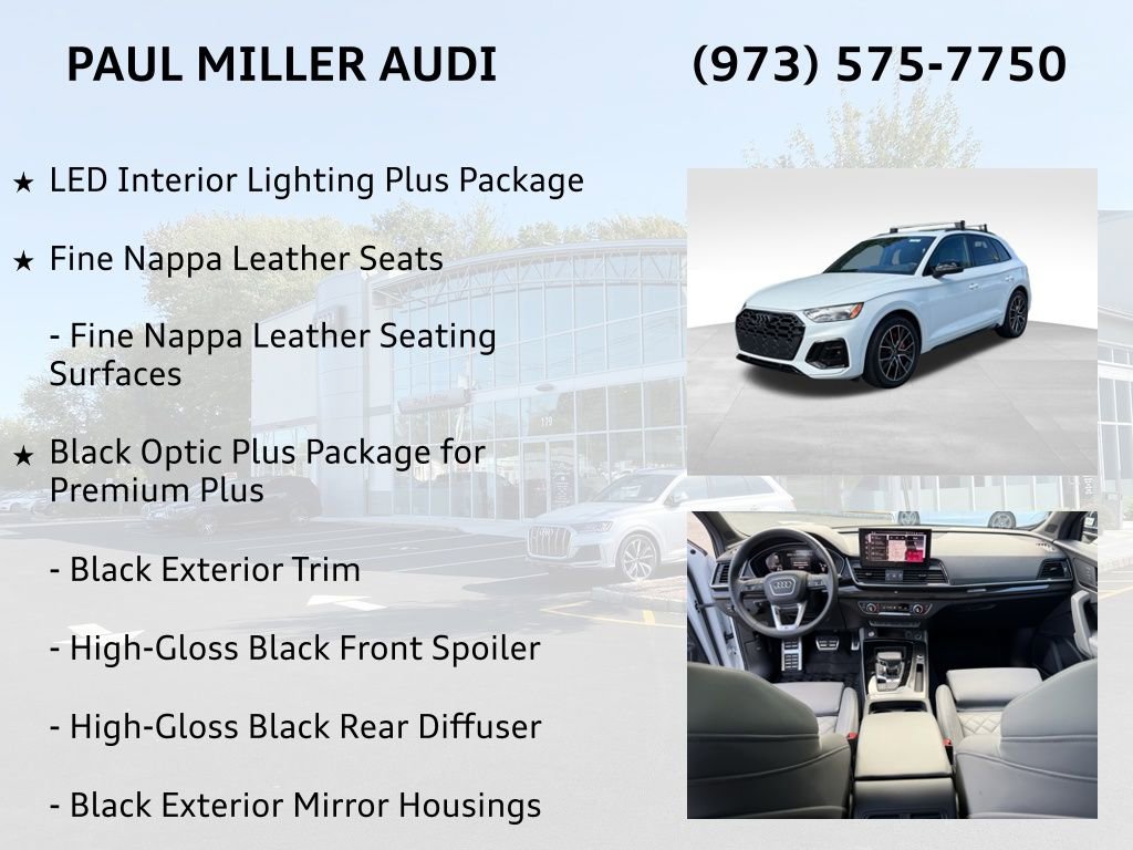 Used 2025 Audi SQ5 Premium Plus w/ Premium Plus Package AWD/4WD image 8