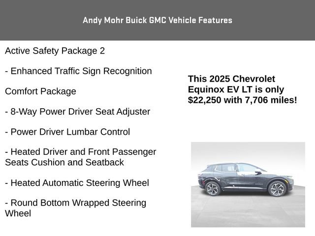 Used 2025 Chevrolet Equinox EV LT w/ Convenience Package image 8