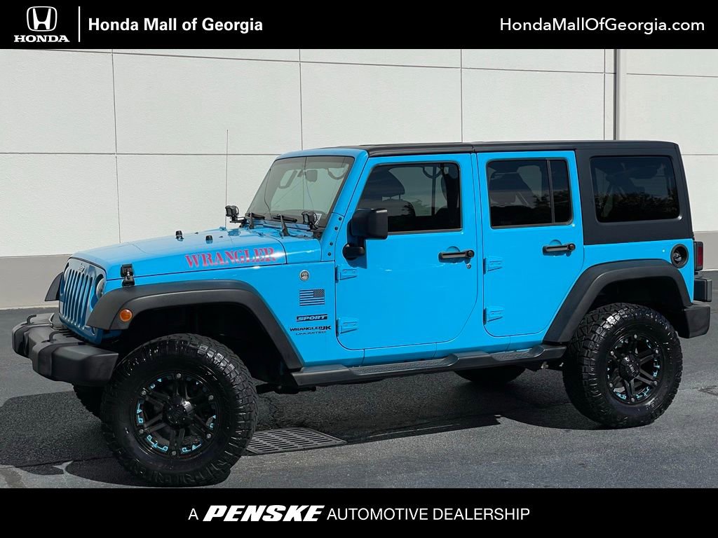 Used 2018 Jeep Wrangler Unlimited Sport S