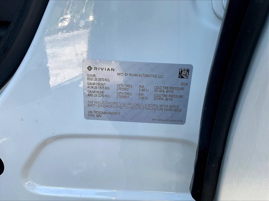 Used 2024 Rivian R1S Adventure Quad AWD/4WD image 16