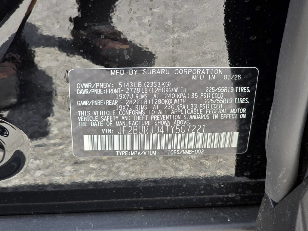New 2026 Subaru Outback Touring XT AWD/4WD image 32