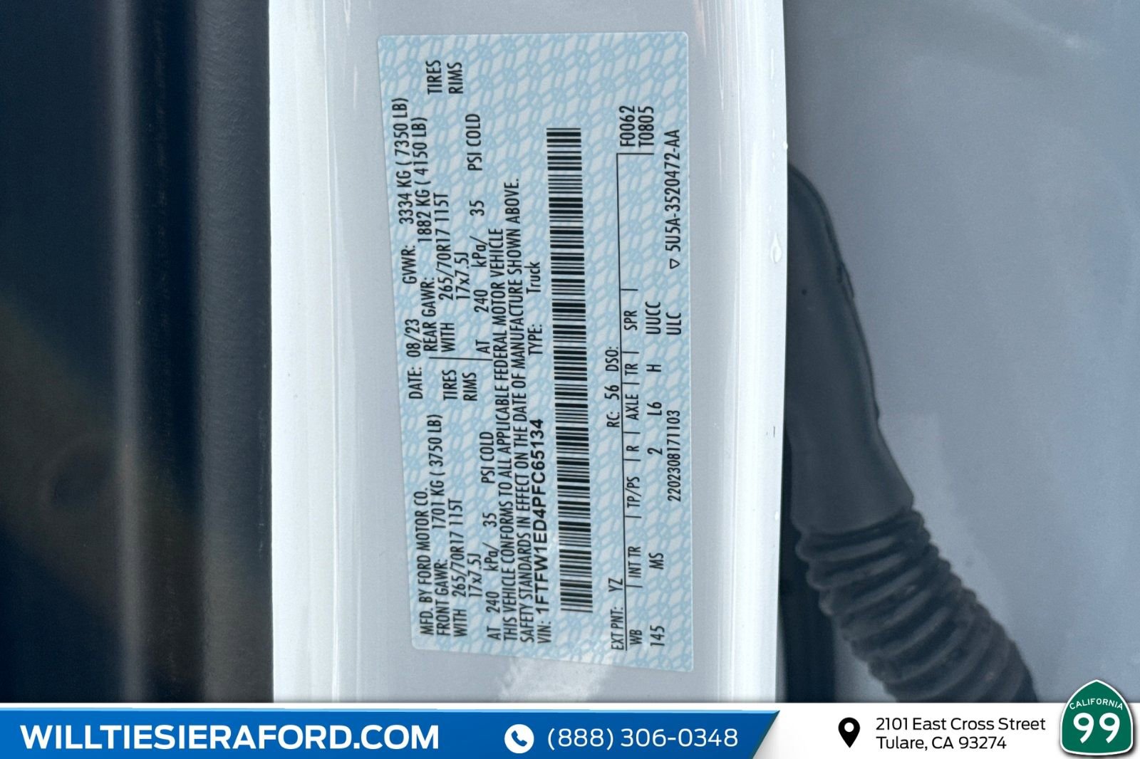 Certified 2023 Ford F150 XLT w/ Equipment Group 301A Mid image 13