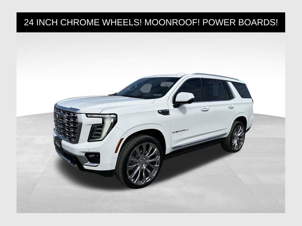 Used 2025 GMC Yukon Denali w/ Sun & Power Step Package image 1