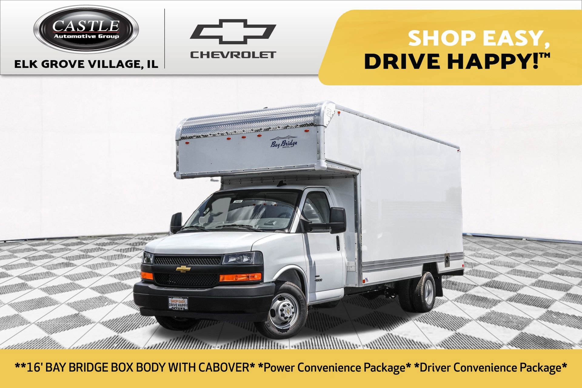 New 2025 Chevrolet Express 4500 Extended w/ Power Convenience Package
