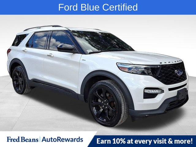 Certified 2023 Ford Explorer ST-Line w/ Class IV Trailer Tow Package